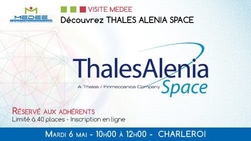 Visite MEDEE : THALES ALENIA SPACE le 6 mai 2014