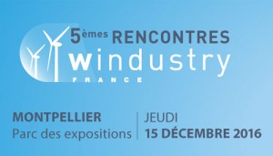5èmes rencontres Windustrie - Jeudi 15 décembre 2016 à Montpellier5emesrencontres