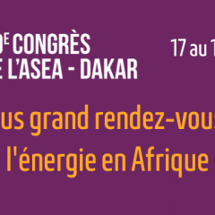 Entreprises, participez au 20ème Congrès de l'ASEA au Sénégal au côté du pôle MEDEE !