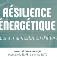 AMI "Résilience Énergétique" par le réseau SATT et l'ADEME