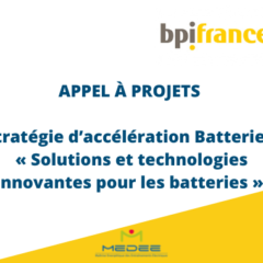 Dernière ligne droite pour répondre à l'appel à projets « Solutions et technologies innovantes pour les batteries »