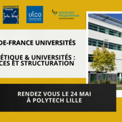 Colloque Hauts de France Universités 2024