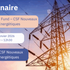 Webinaire Innovation Fund – CSF Nouveaux Systèmes Énergétiques