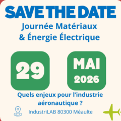 Save the Date : Journée Matériaux et Énergie Électrique 2026