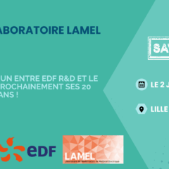 Le LAMEL célèbre 20 ans de collaboration scientifique